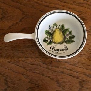 Porcelaine d'Auteuil Service Fruits Open Butter Sauce 4"